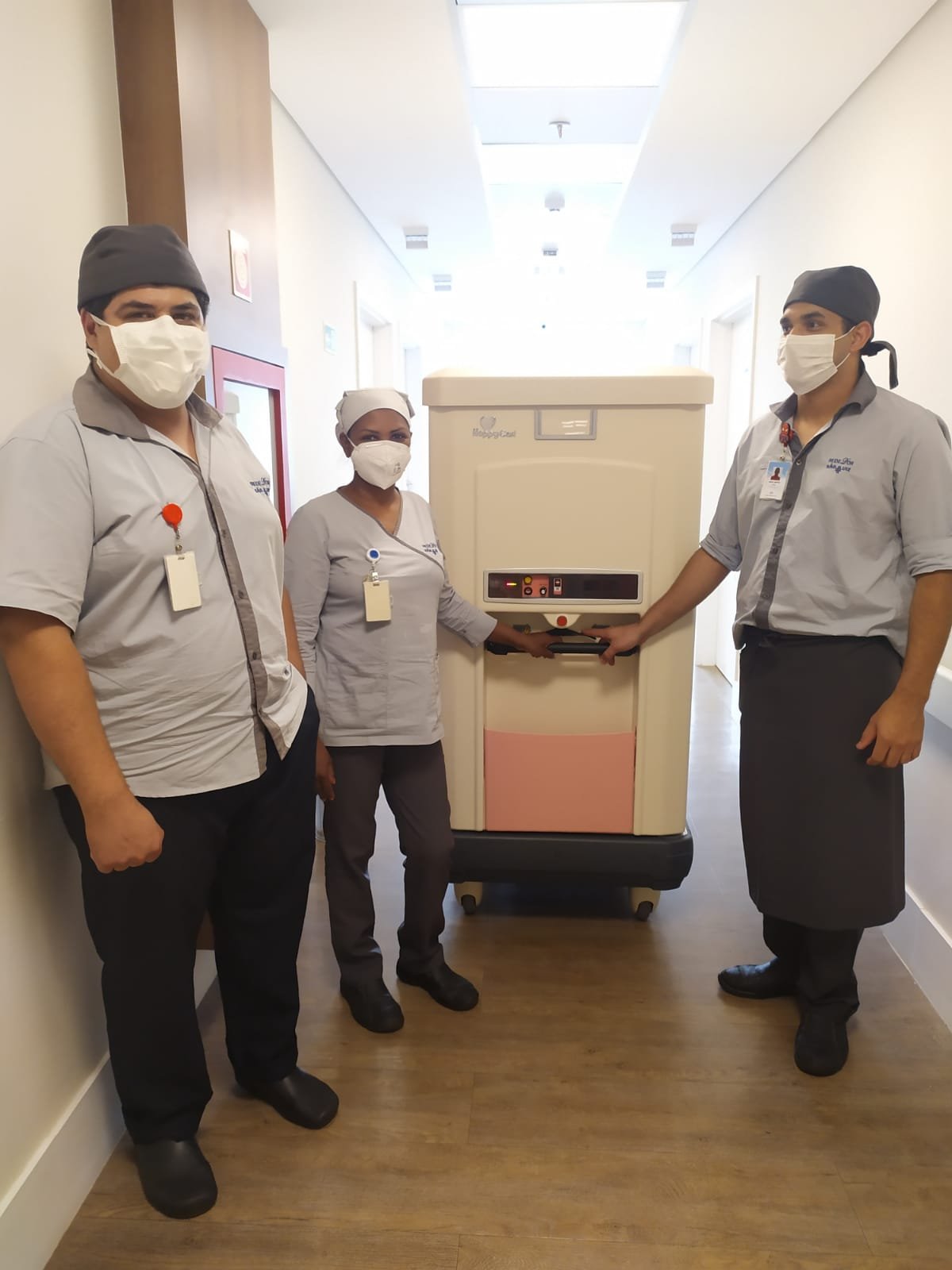 Bandejas térmicas para hospitais